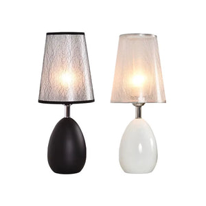 Black and White Living Room Coffee Table Bedroom Night Lamp Design Bedside Lamps Korean Decor Nordic Furniture Indoor Lighting