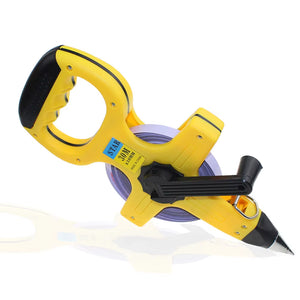 30M/100M Retractable Steel Tape Measure - Open Reel Tool