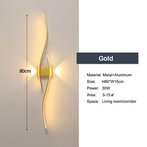 Modern LED Wall Lamps for Bedroom & Indoor Decor