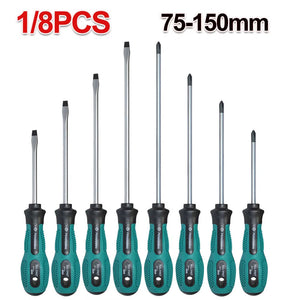 Multipurpose Insulated Screwdrivers for Electricians - Cross & Straight Tips