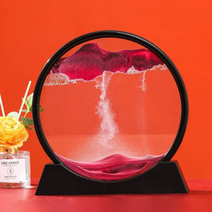 3D Moving Sand Art - Nordic Liquid Hourglass Home Decor