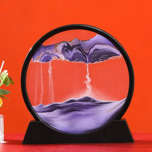 3D Moving Sand Art - Nordic Liquid Hourglass Home Decor