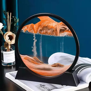 3D Moving Sand Art - Nordic Liquid Hourglass Home Decor