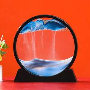 3D Moving Sand Art - Nordic Liquid Hourglass Home Decor