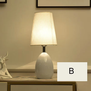 Black and White Living Room Coffee Table Bedroom Night Lamp Design Bedside Lamps Korean Decor Nordic Furniture Indoor Lighting