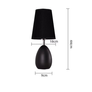 Black and White Living Room Coffee Table Bedroom Night Lamp Design Bedside Lamps Korean Decor Nordic Furniture Indoor Lighting